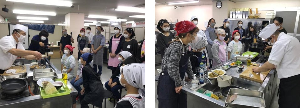 6組12名の親子が「アジ」と「イカ」をさばいて料理『日本さばける塾 in 青森』を開催！のサブ画像2