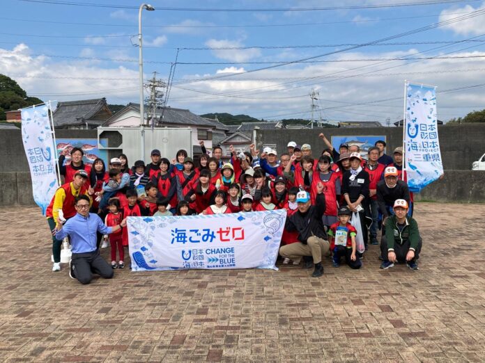『スポGOMIみえシリーズ　スポGOMI大会2022in志摩』を開催　優勝者は地元・志摩市から参加の谷水さんチーム　当日は参加者全54人で、143.2Kgのごみを集めました！のメイン画像
