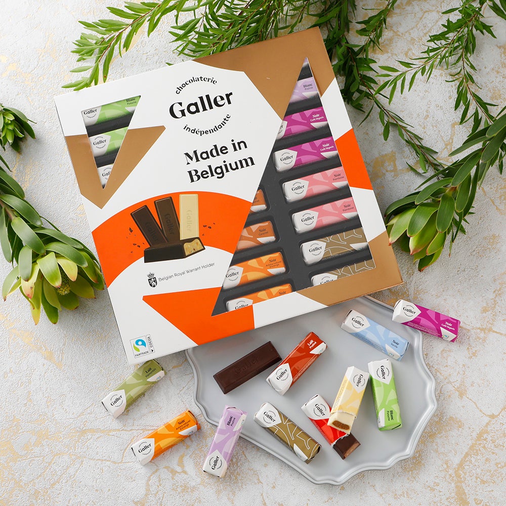 ベルギー王室御用達Galler（ガレー）チョコレート　人気のミニバー、2022-2023年パッケージで販売開始のサブ画像2