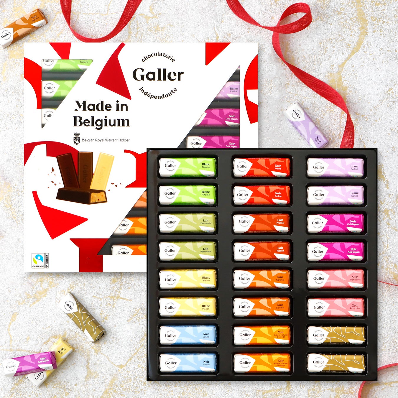 【数量限定販売】ベルギー王室御用達チョコレート Galler（ガレー）バレンタイン限定パッケージ2023、2022年12月2日（金）より販売開始のサブ画像2
