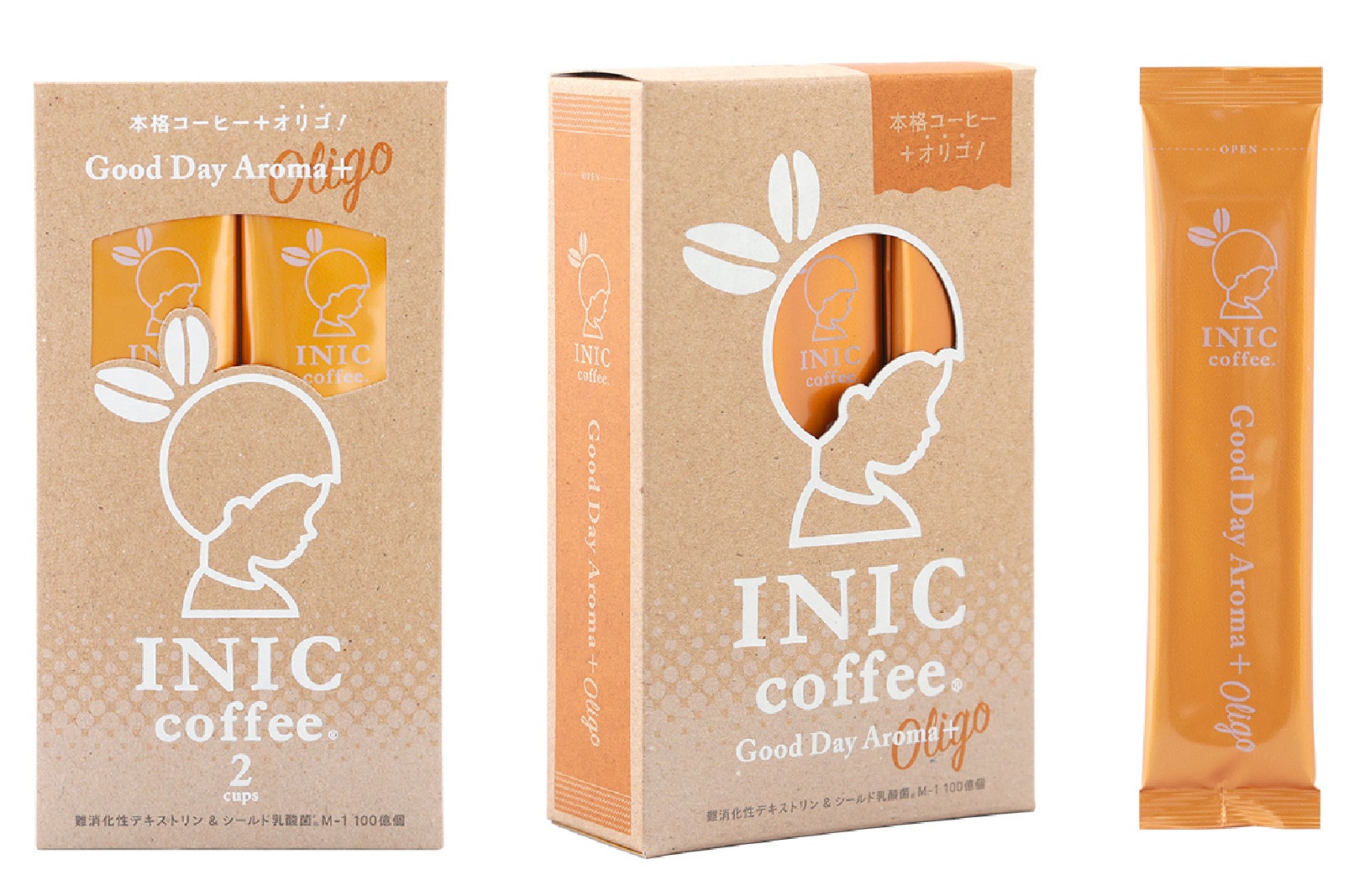 腸活で注目の成分【オリゴ糖】配合の本格派コーヒーがINIC coffeeから新発売しました。たった5秒で作れる淹れたてドリップの香りと味を楽しみながら、同時にインナービューティーも！のサブ画像3