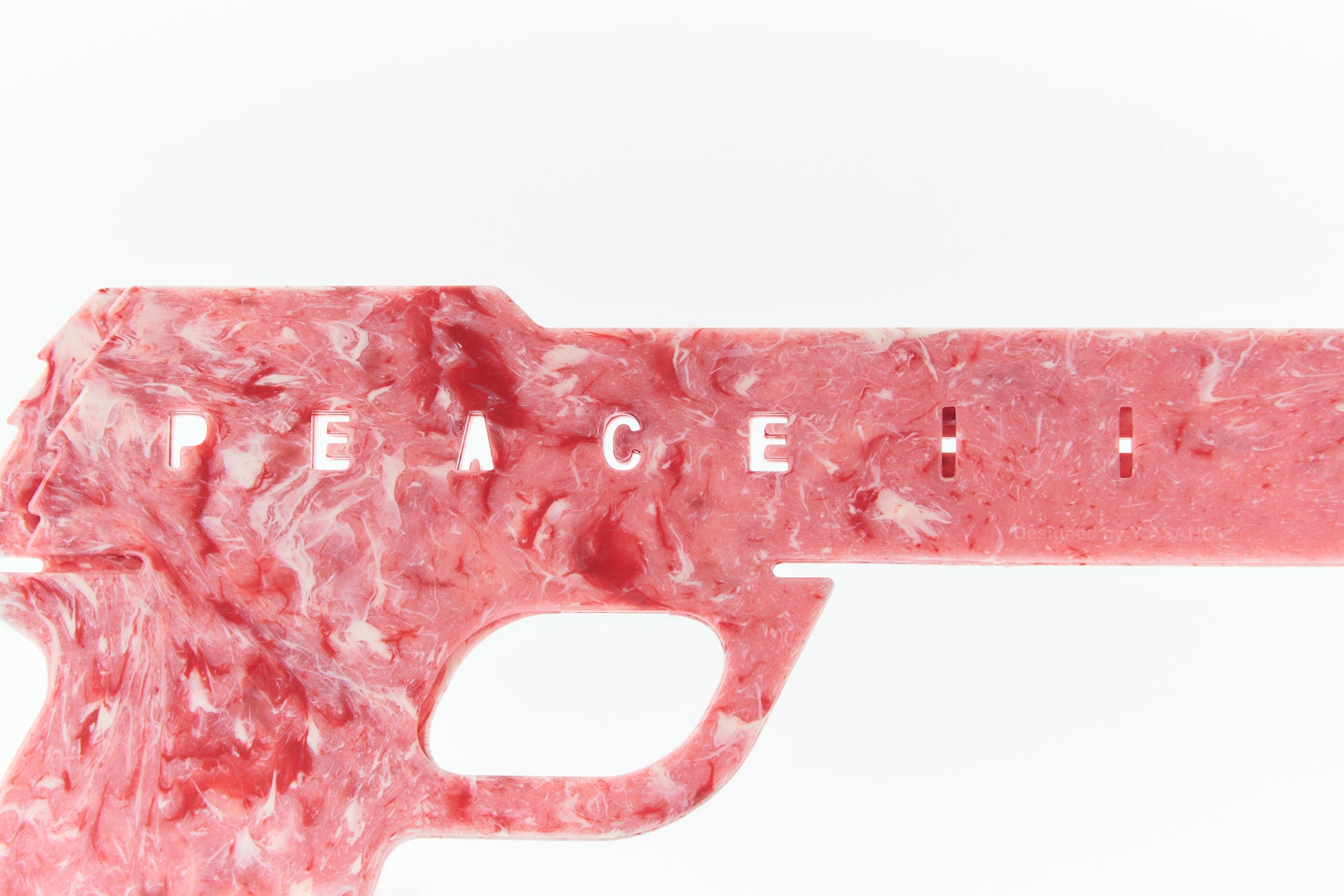 サステナブル素材 バイオマスPPを採用。平和を願う、世界にひとつだけのゴム鉄砲 +d「Peace Gun」12月8日発売のサブ画像7