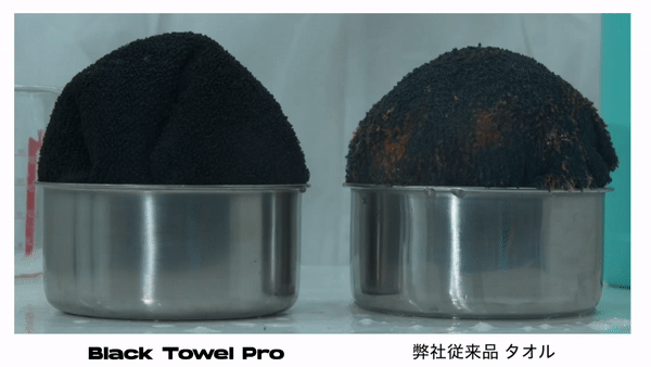100回洗濯しても美しさが変わらないハイスペックタオル【BLACK Towel Pro】を応援購入サービス「Makuake」にて公開のサブ画像4