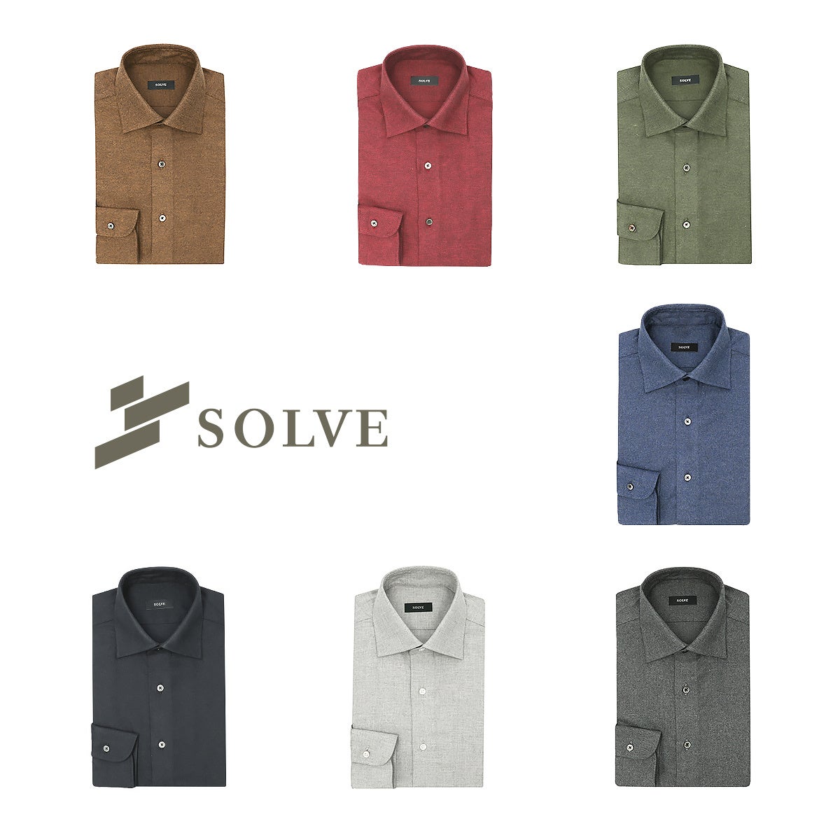 SOLVEのオーダーシャツより人気のフランネルが冬季限定発売　暖かみのある生地でビジネスカジュアルをアップデートのサブ画像4