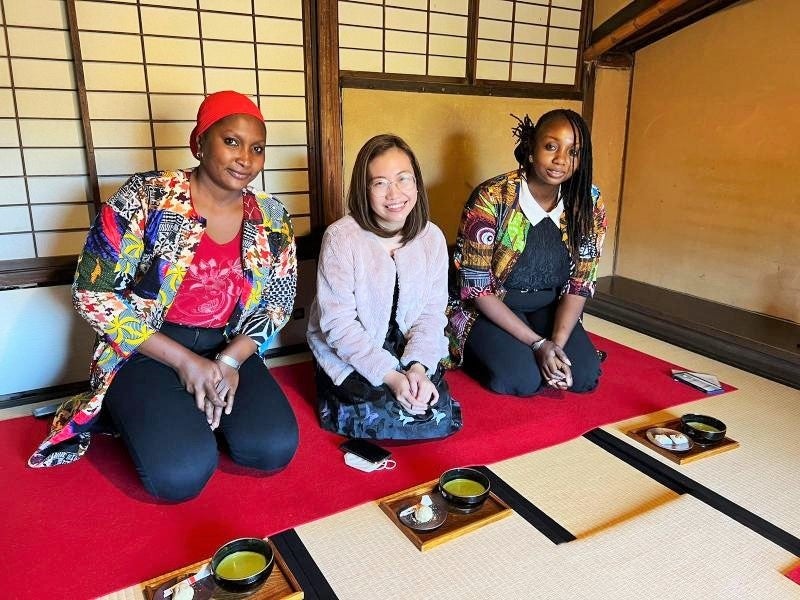 【岡山大学】国連貿易開発会議（UNCTAD）短期プログラム若手女性研究者ら第3陣が岡山大学に来学しました のサブ画像5_文化体験の様子