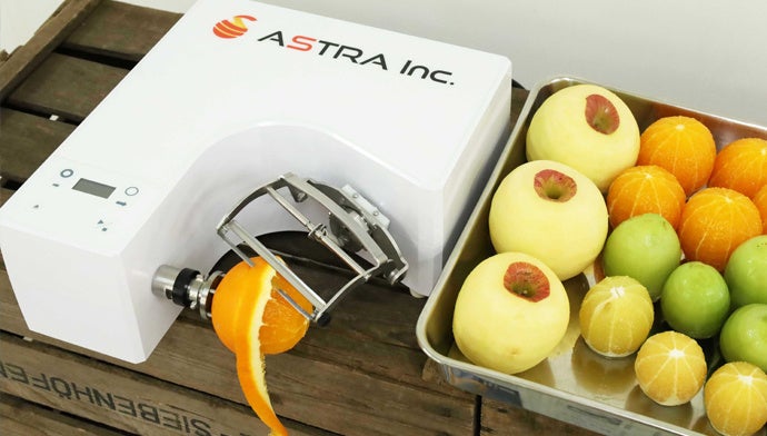 果物皮むき機のアストラ、地産リンゴを使用した「まるごとりんご」の完売をお手伝い。のサブ画像7