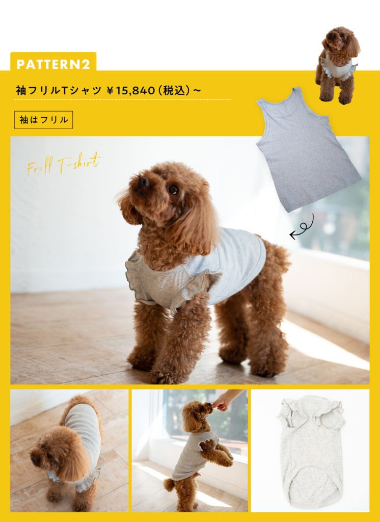 プレミアムドッグフードを展開するブランドFoodie Dogs TOKYO＿飼い主さんの洋服をワンちゃんの洋服にアップサイクルするサービス3W UPCYCLINGを12月16日より開始のサブ画像4