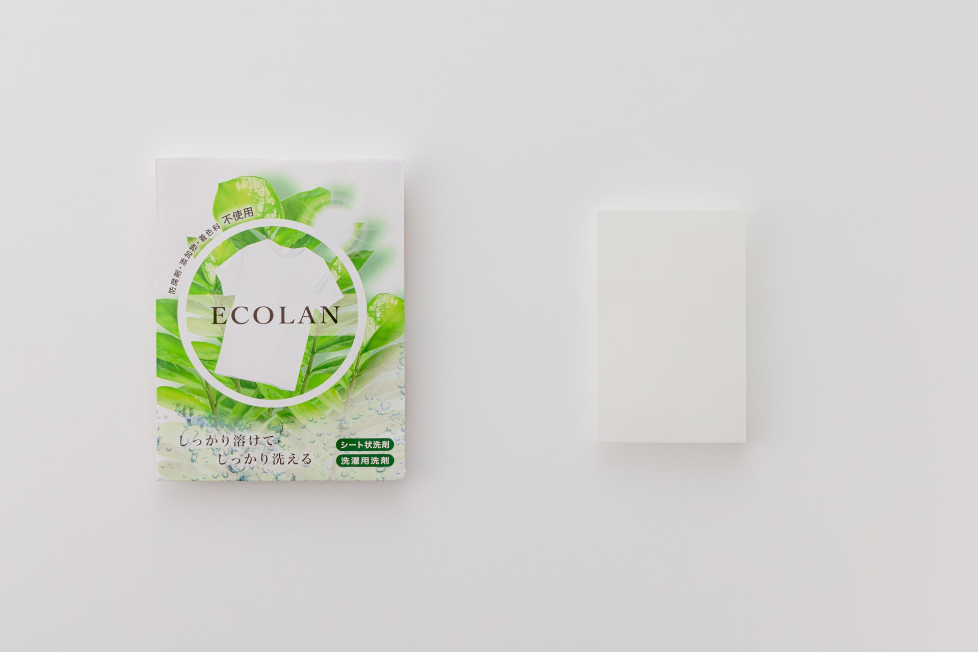 【SDGs】極薄1mm! 次世代スマートシート状洗濯洗剤「ECOLAN」のサブ画像6