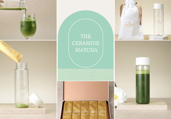 新商品( tha ceramide matcha )振って一服整えるセラミド抹茶 をMakuakeにて公開スタート。のメイン画像