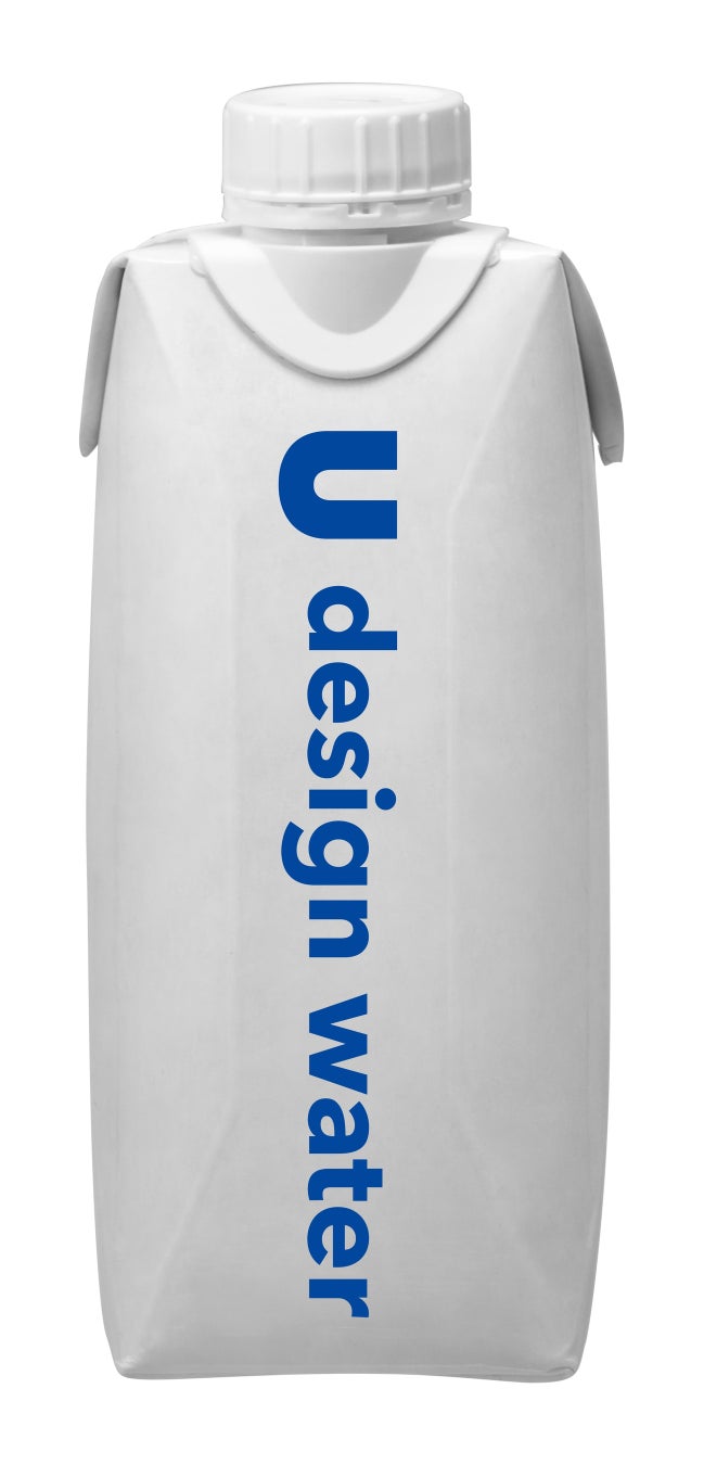 Amazon.co.jpで環境に配慮した紙ボトルのナチュラルウォーター「U design water（無地デザイン）」の販売を開始！のサブ画像4