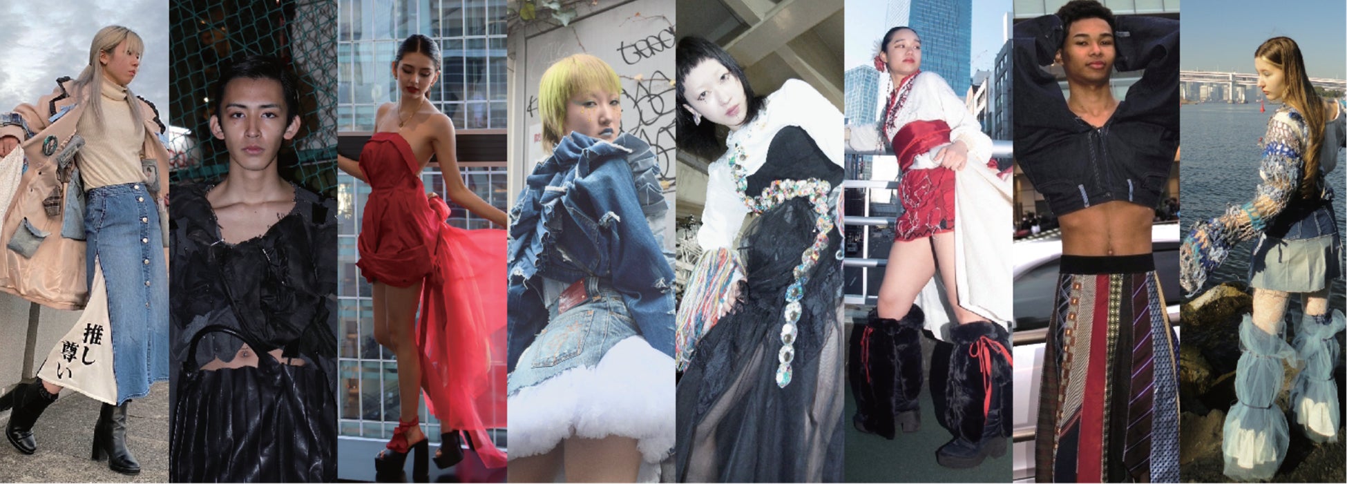 SHIBUYA109で文化服装学院学生がアップサイクルしたファッションを展示のサブ画像1
