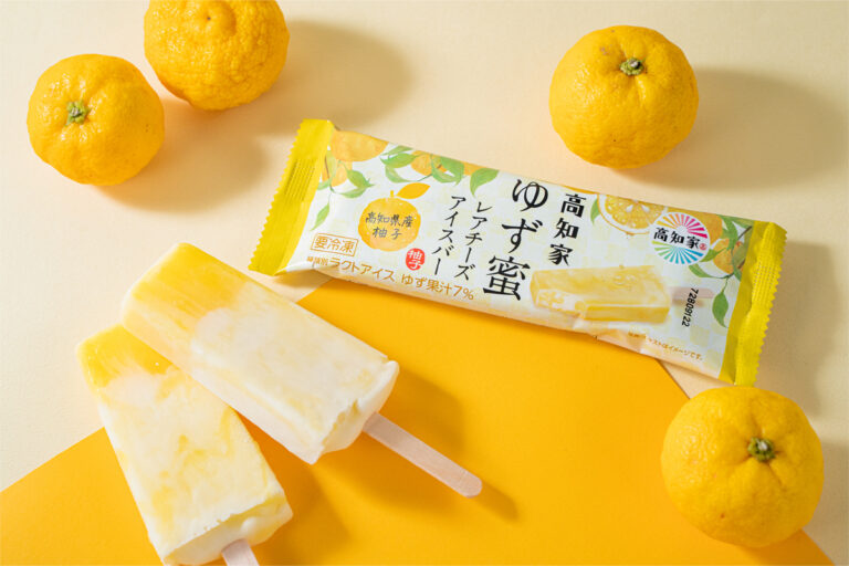 日本一のゆず生産地　高知県産のゆずを使用した「ゆず蜜レアチーズアイスバー」を発売！～生産地応援と持続可能な農業への取り組みを推進～のメイン画像