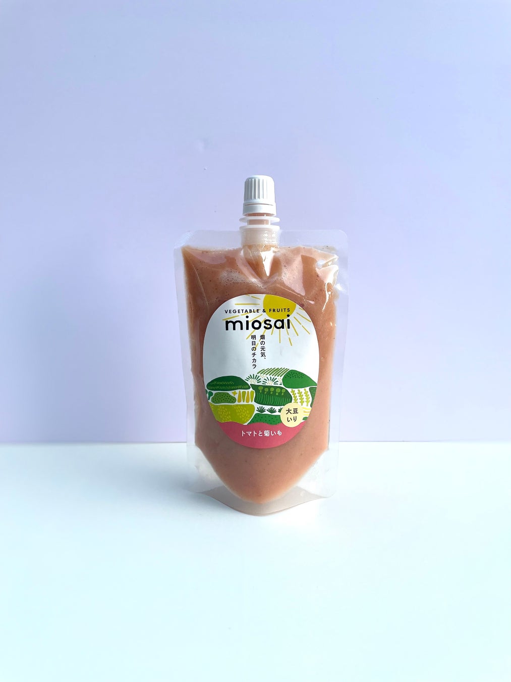 大地の恵を凝縮した野菜ジュースを提供する「miosai（ミオサイ）」から、朝食にもぴったりな新商品「トマトと菊いも」が発売。のサブ画像3