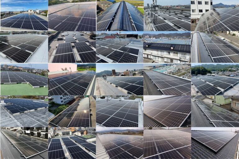 脱炭素プロジェクト ー 賃貸物件100棟に対して屋根借り太陽光発電1.8メガ連系開始のメイン画像