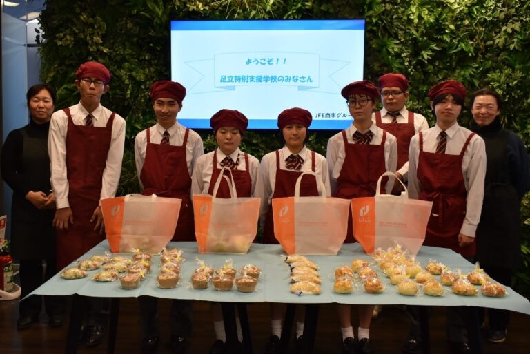 東京都立足立特別支援学校によるパンの実習販売会を実施のメイン画像