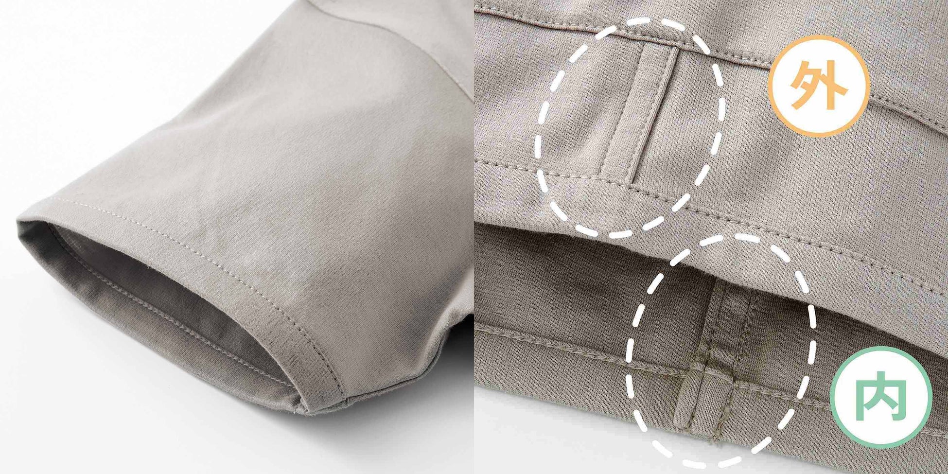 裏表も前後もなく着られる服「裏表のない世界」シリーズが、フェリシモの「オールライト研究所」から発売のサブ画像4