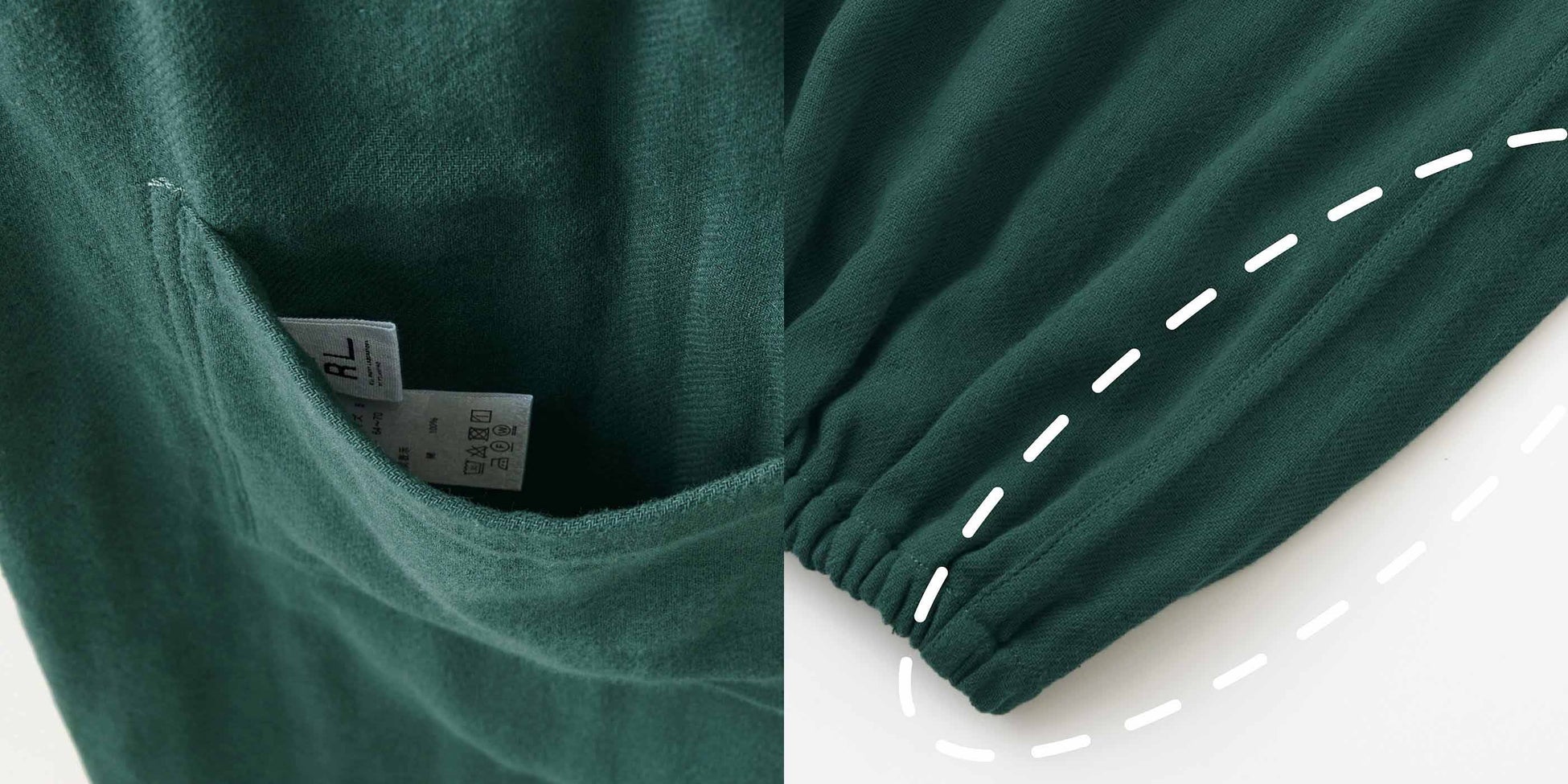 裏表も前後もなく着られる服「裏表のない世界」シリーズが、フェリシモの「オールライト研究所」から発売のサブ画像7