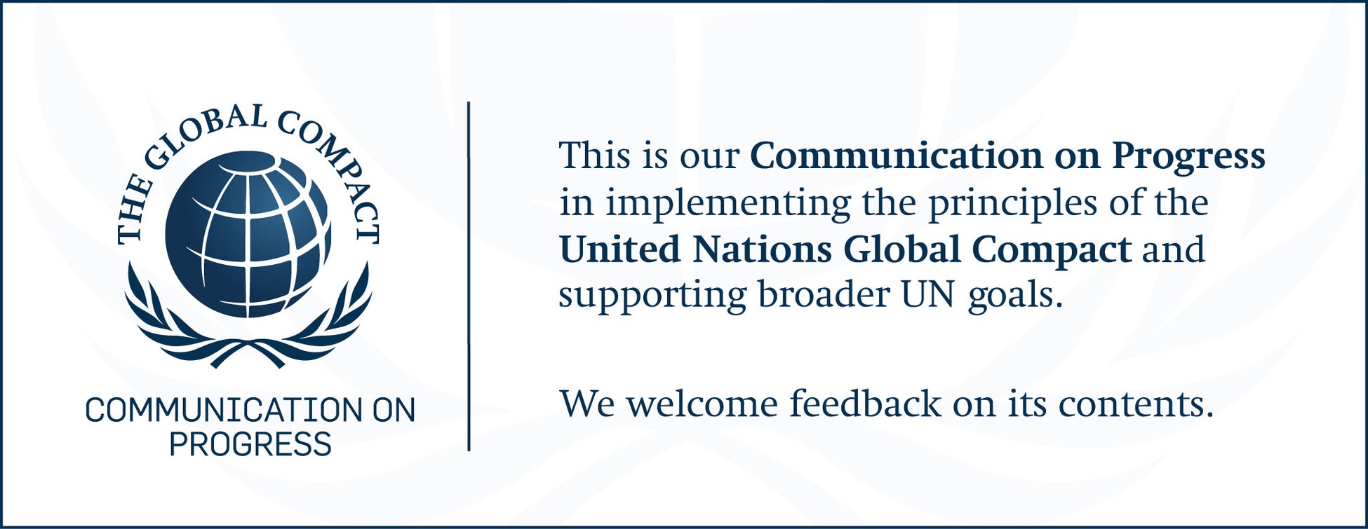 世界最大サステナビリティイニシアチブ「国連グローバル・コンパクト」加入のお知らせのサブ画像1