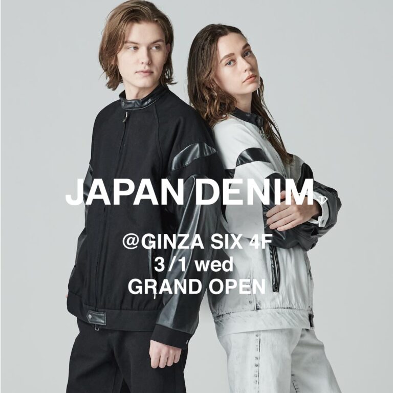 GINZA SIXに「JAPAN DENIM」 旗艦店が3月1日(水)リニューアルオープンのメイン画像