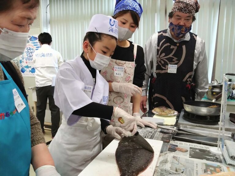 つくり育てる漁業とヒラメのさばきを小学生が学ぶ県内初のイベント『日本さばける塾 in 茨城』を開催しました！のメイン画像