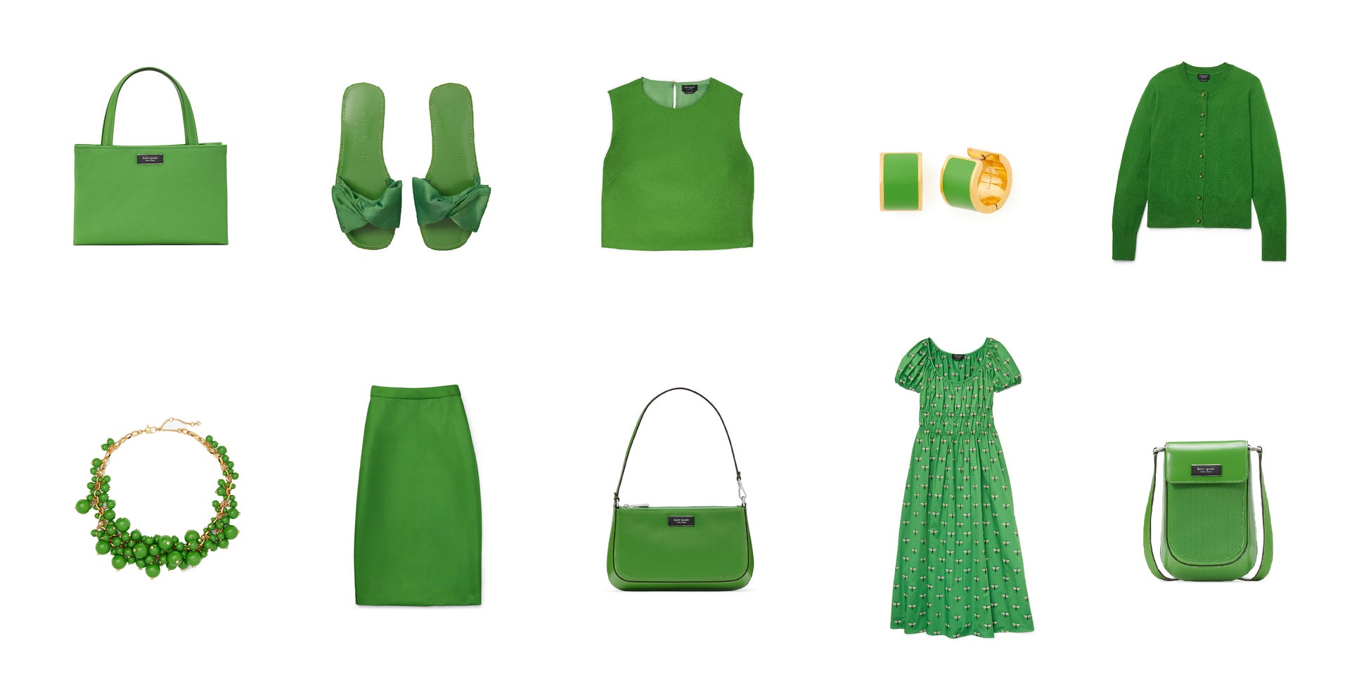 ケイト・スペード ニューヨークは、ブランド創業30周年を記念し、パントン社と共に開発した「ケイト・スペード グリーン」カラーを発表のサブ画像2