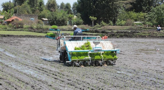 商船三井、アフリカへの農機輸出を行うKiliMOLによるケニアにおける田植えの機械化促進への取り組みがJICA「中小企業・SDGsビジネス支援事業」に採択のメイン画像