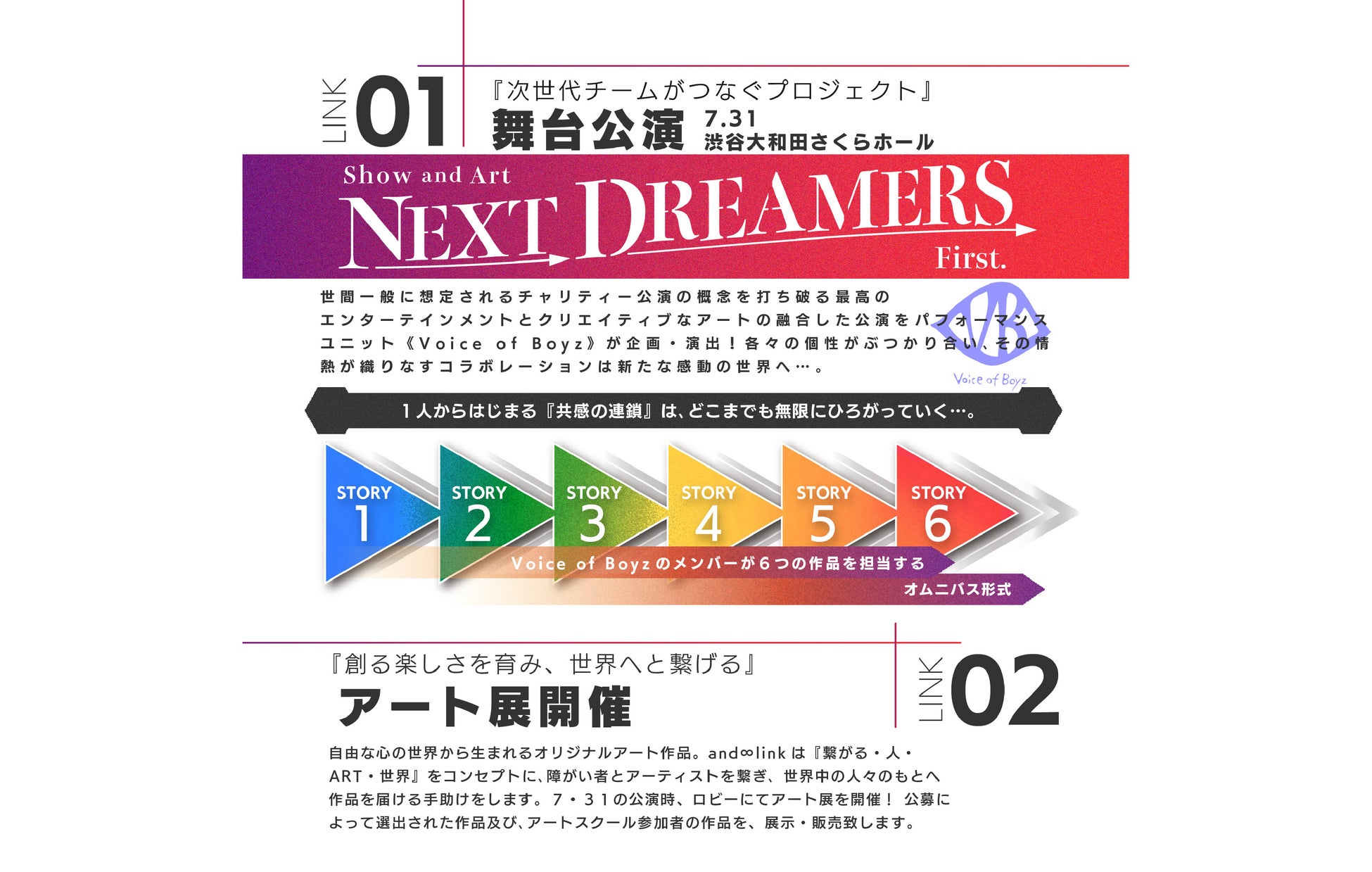 HotGeneration次世代チームがつなぐプロジェクト 7月31日 開催 「Next Dreamers」 出演者・出展者募集！のサブ画像1