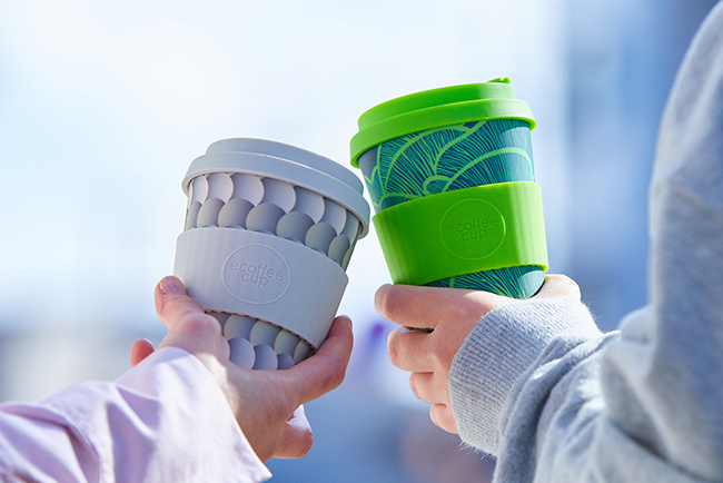 【Ecoffee Cup（エコーヒーカップ）】注目のエコ素材「ポリ乳酸（PLA）」に素材を変更し、より地球に優しくなって登場！のメイン画像