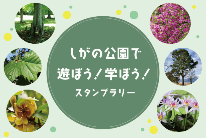 【参加無料】滋賀県内の6公園で“植物”をテーマにした「しがの公園で遊ぼう！学ぼう！スタンプラリー」を2023年4月1日より開催（西武造園株式会社）のメイン画像