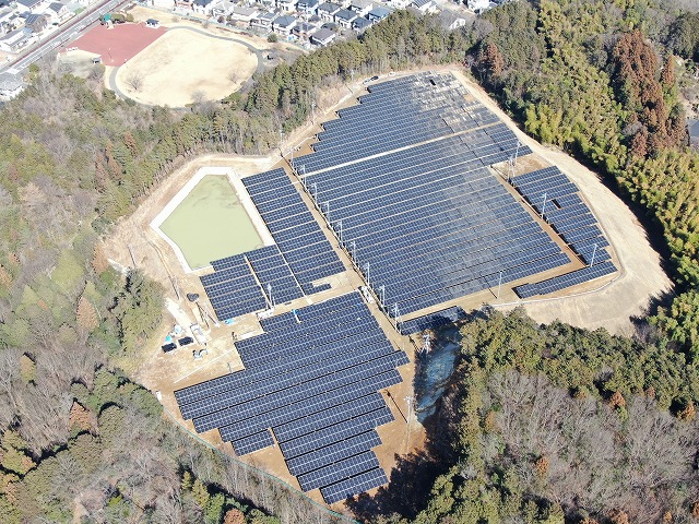 栃木県宇都宮市における太陽光発電所「宇都宮シナネンソーラーパーク」の稼働を開始のメイン画像