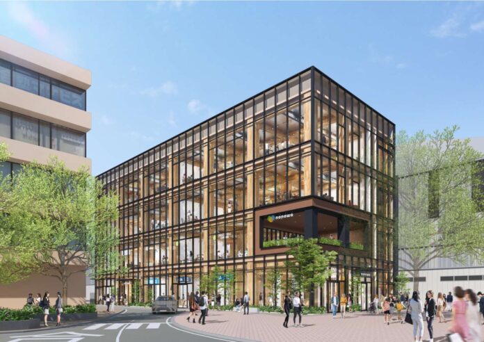 JR東日本グループ初の木造商業ビル（仮称）nonowa国立SOUTH　着工のお知らせのメイン画像