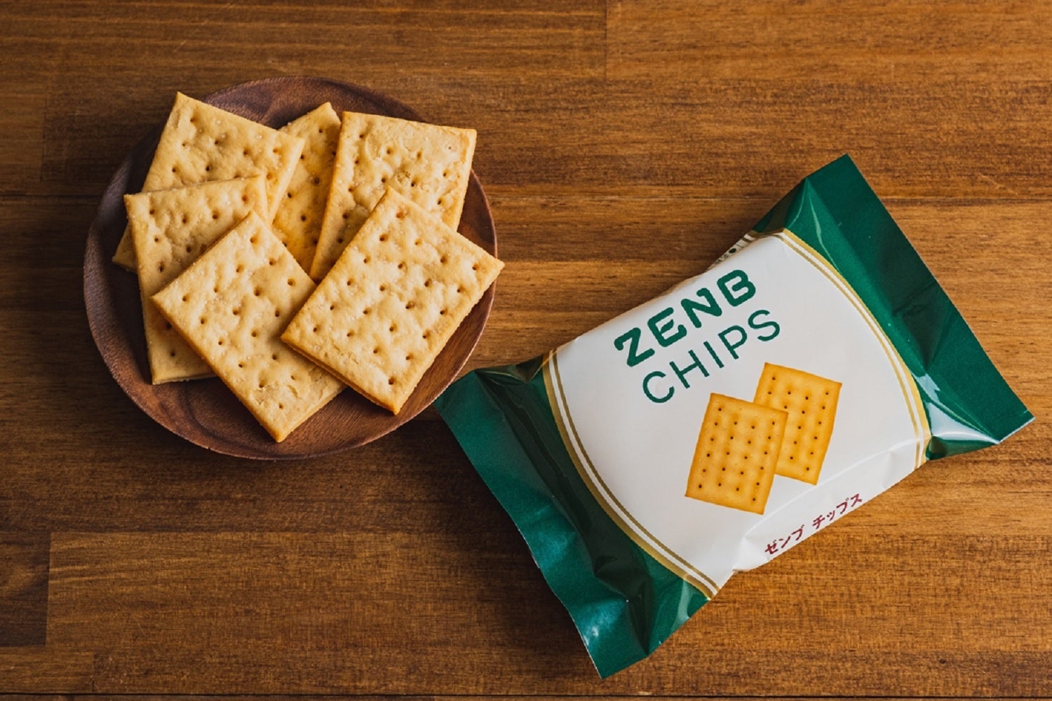 黄えんどう豆、オリーブオイル、岩塩だけ。手軽にサクッと楽しめる「ZENBチップス」を新発売のサブ画像2