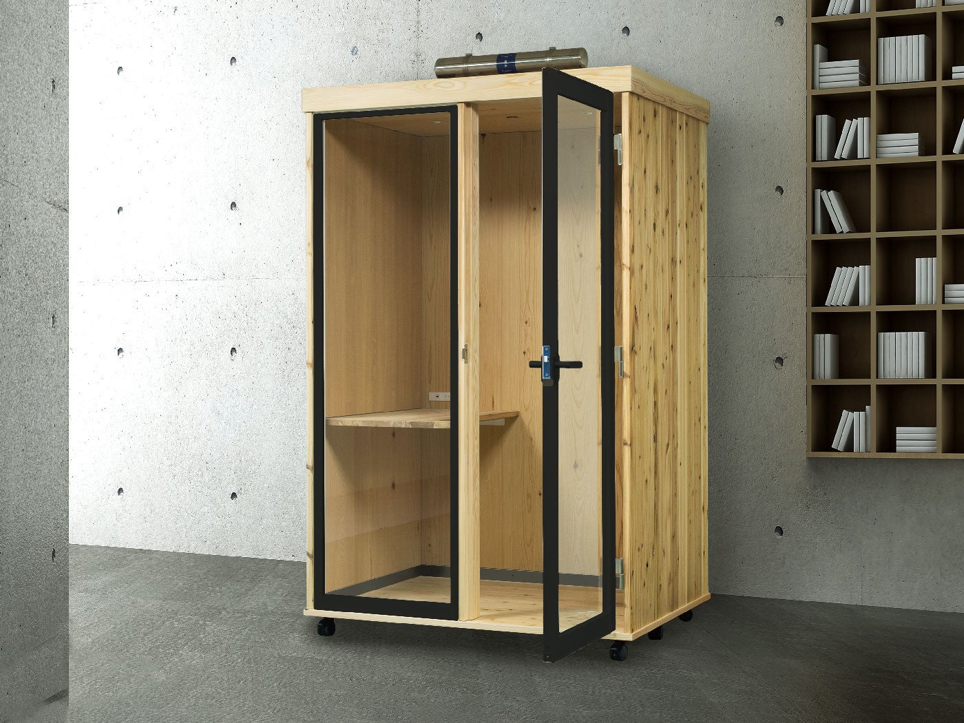 『木製』の個室ブース「MOKU CUBE（モクキューブ）」の新モデルを発売－東京木場の材木屋（株）長谷萬のサブ画像6