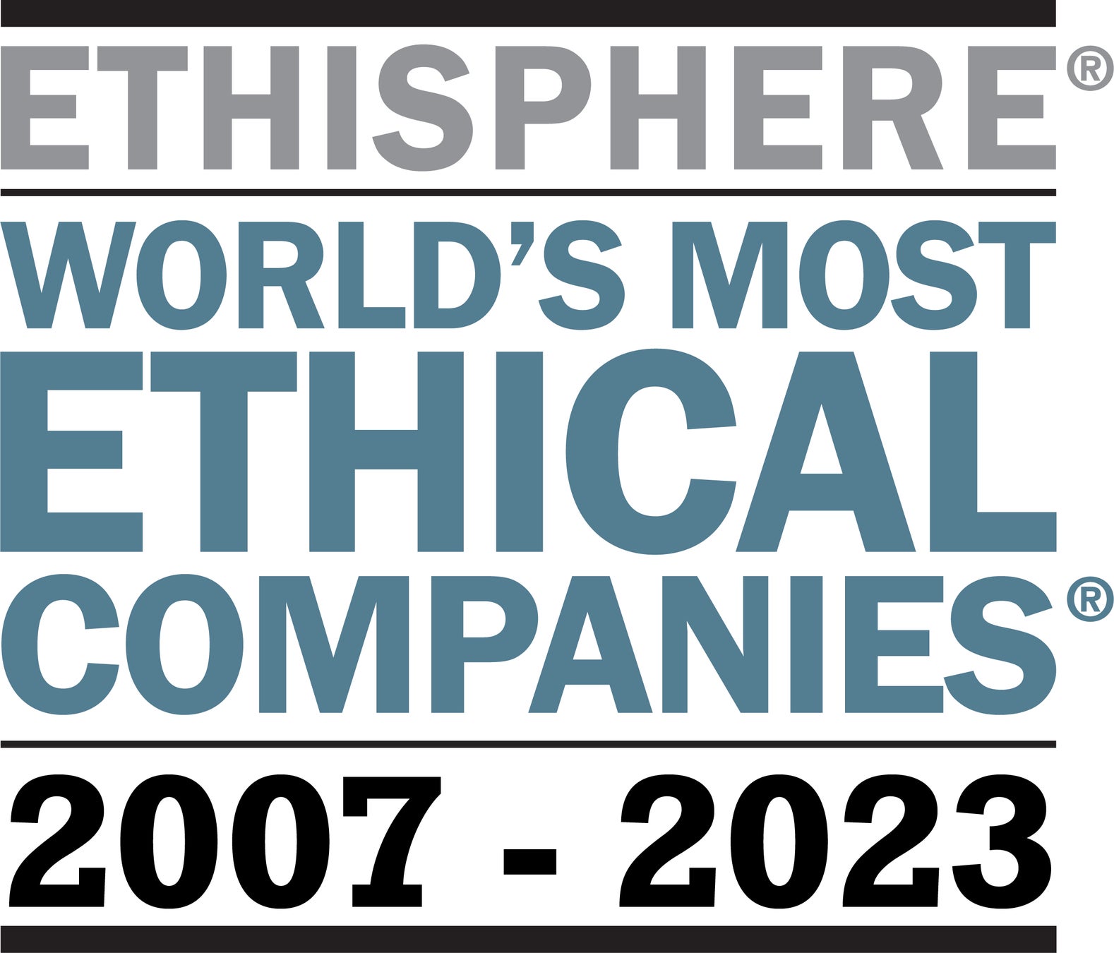 花王、17年連続で「World’s Most Ethical Companies®」（世界で最も倫理的な企業）に選定　のサブ画像1_「World’s Most Ethical Companies 2023」（世界で最も倫理的な企業）ロゴ