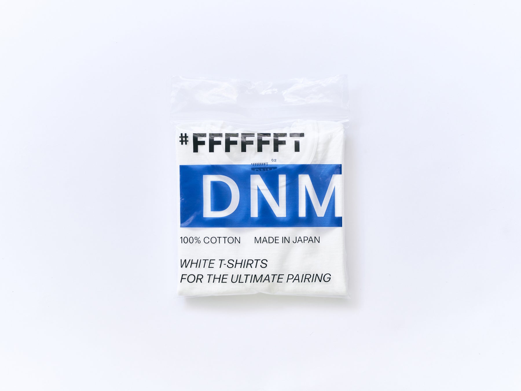 白T専門店#FFFFFFT初のオリジナル第一弾「デニムのための白Tシャツ」のパッケージ制作に「POC（ポック）」導入。のサブ画像3