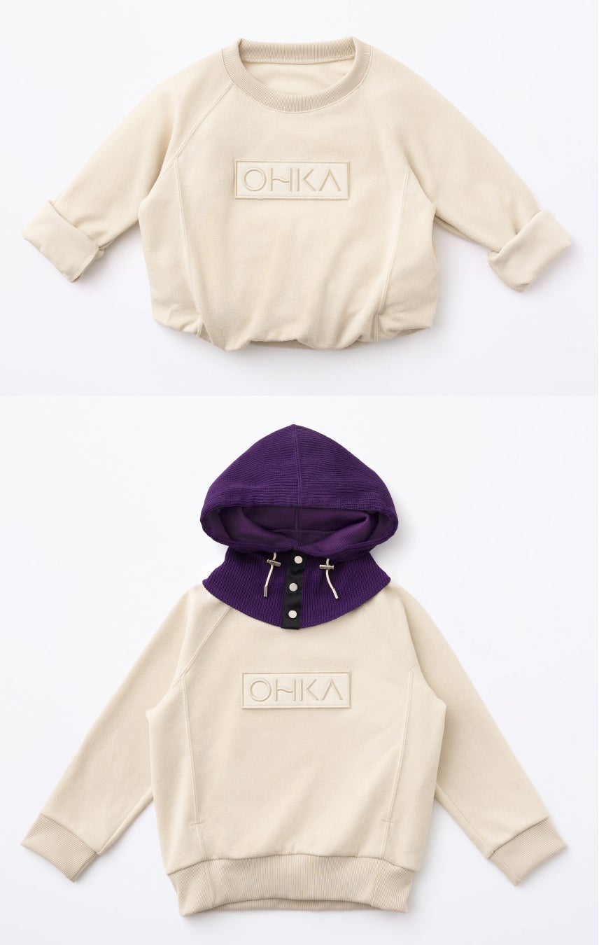 【新ブランド】子供の成長に合わせてサイズ調整や着回しができる服。子供の時期をこの服と少しでも永く、一緒に謳歌してほしいという願いを込めて、「OHKA」デビュー。のサブ画像8