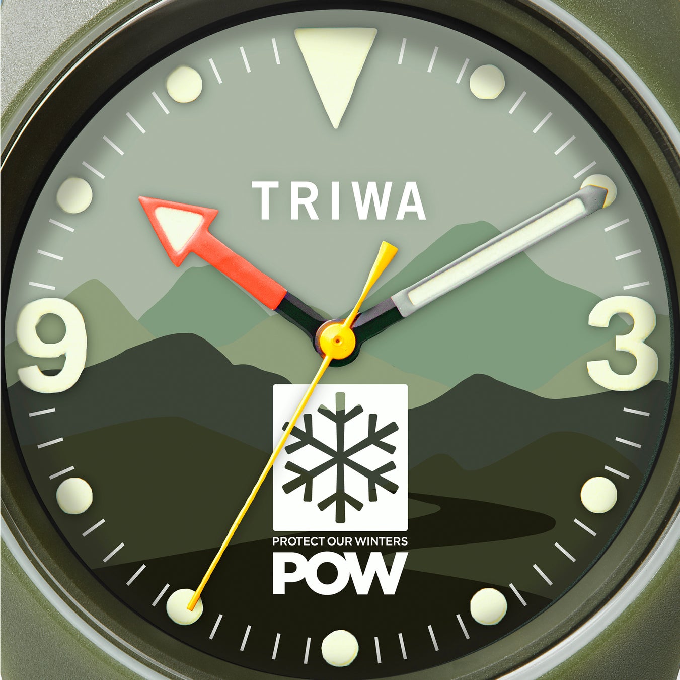 北欧スウェーデンの腕時計ブランドTRIWAは、環境保護団体POWとのコラボレーションウォッチTIME FOR SNOWを発売します。のサブ画像2
