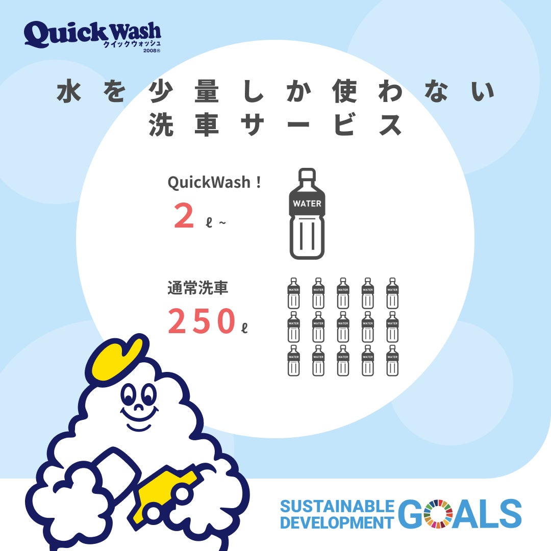 SDGs洗車のクイックウォッシュが、4月28日に国内１４店舗目となる「ららぽーと堺店」をオープン。のサブ画像2