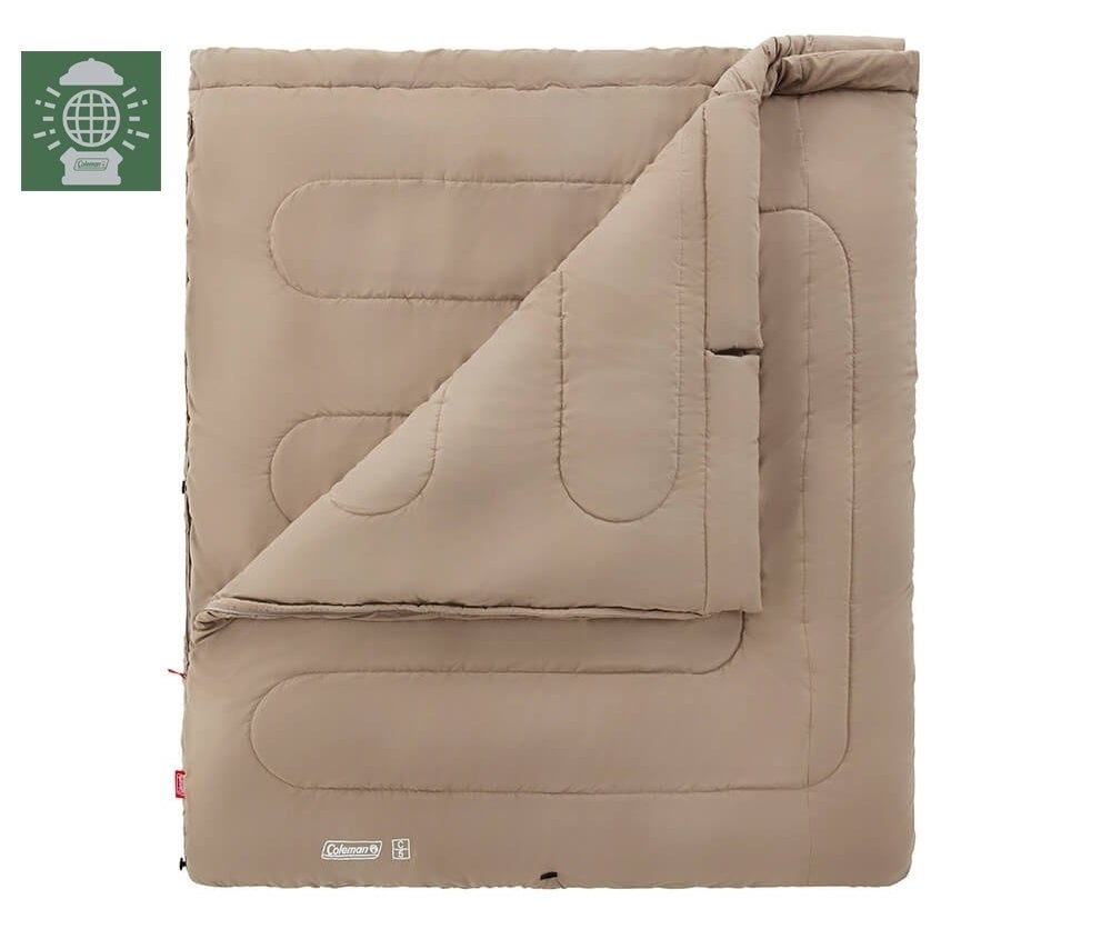 コールマン、新素材・新色を採用したファミリーキャンプ向けの寝袋「ファミリー2 IN 1/C5・C10（グレージュ）」を発売のサブ画像1