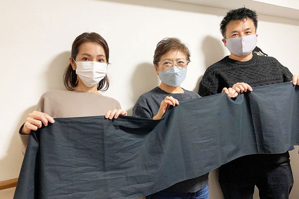 【濱帯（はまおび）プロジェクト】横浜の技術で作る「濱帯」が、人と人、人と地域を繋げ、笑顔が広がる社会を実現します！のサブ画像9_濱帯×縫製会社