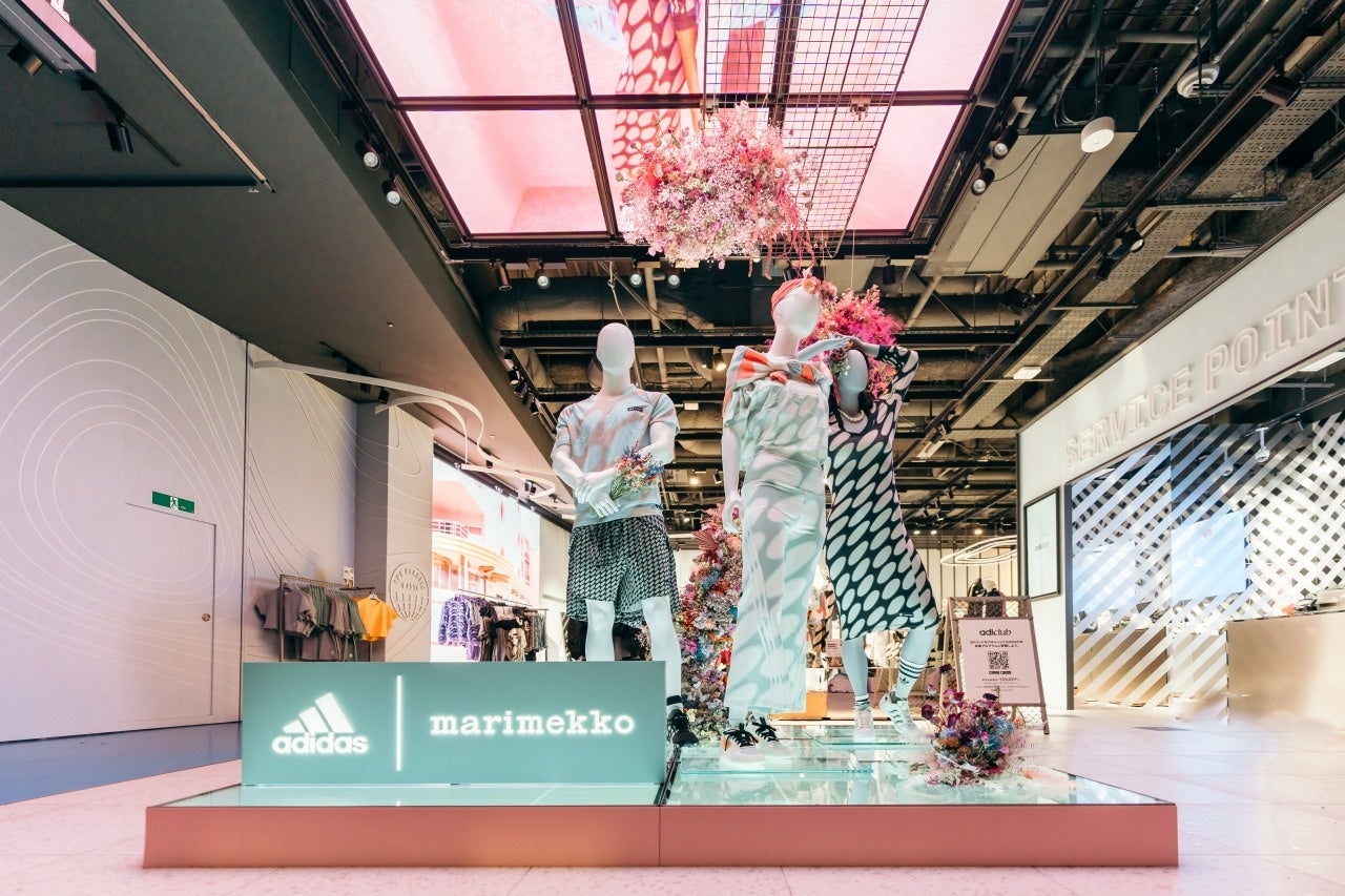 adidas x Marimekko Spring Summer ‘23 Collectionに合わせ、彩り鮮やかな花のインスタレーション演出を開始！のサブ画像1