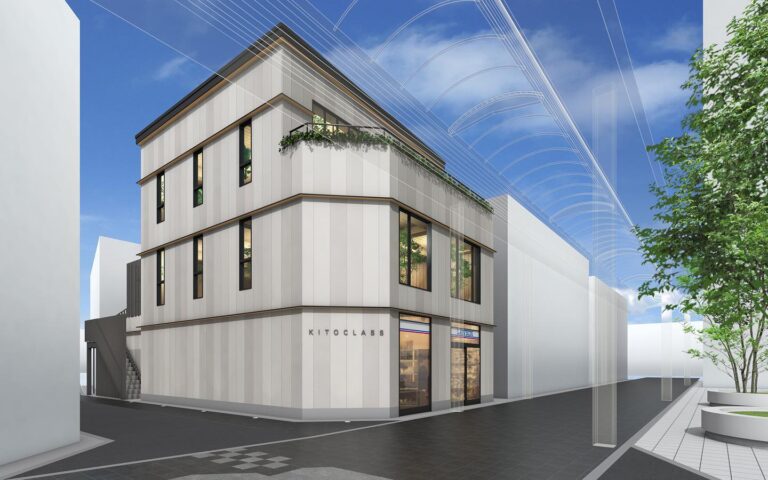大和企業、大阪梅田に 新コンセプト型木造商業ビル 「KITOCLASS(キトクラス)」を 2023年5月にオープン。のメイン画像