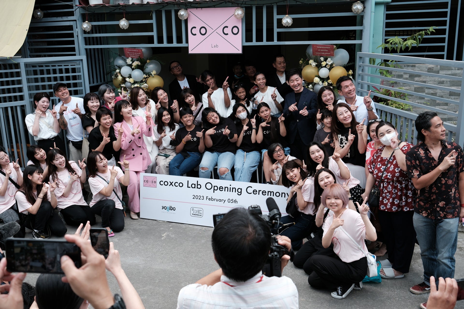 【日系初】フィリピンのファッションスクール「coxco Lab」が目指す、ファッションで社会貢献を志す生徒10名の夢の実現のサブ画像3_2023年2月5日「coxco Lab」開校式の様子