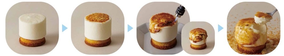 初回販売分が完売！炙ってとろけて進化するチーズケーキ “おやつの時間に魔法をかける”チーズケーキ『MELTY MAGIC（メルティ マジック）』のサブ画像3