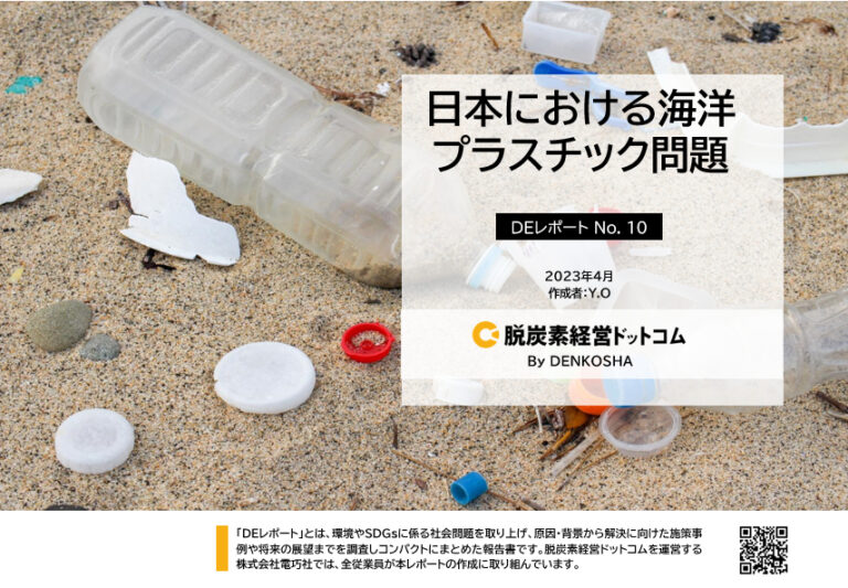 「日本における海洋プラスチック問題」のメイン画像