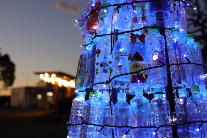 【SDGs×子ども×イルミネーション】『ペットボトルアートツリー点灯式 in 袖ケ浦市百目木公園』12月16日（土）開催のメイン画像